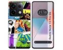 Funda Silicona para Xiaomi Redmi Note 13 Pro 5G diseño Comic Dibujos