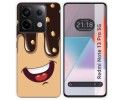 Funda Silicona para Xiaomi Redmi Note 13 Pro 5G diseño Helado Chocolate Dibujos