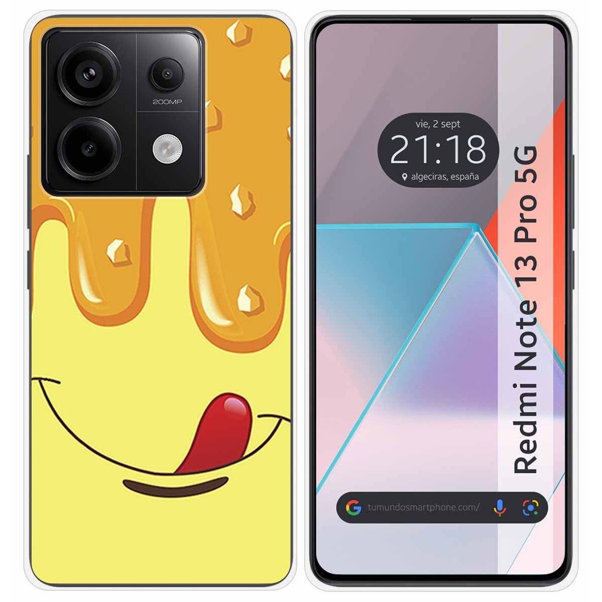 Funda Silicona para Xiaomi Redmi Note 13 Pro 5G diseño Helado Vainilla Dibujos