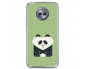 Funda Gel Tpu para Motorola Moto X4 Diseño Panda Dibujos