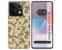 Funda Silicona para Xiaomi Redmi Note 13 Pro 5G diseño Sand Camuflaje Dibujos