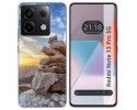 Funda Silicona para Xiaomi Redmi Note 13 Pro 5G diseño Sunset Dibujos
