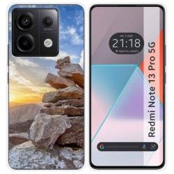 Funda Silicona para Xiaomi Redmi Note 13 Pro 5G diseño Sunset Dibujos