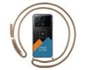 Personaliza tu Funda Colgante Transparente para Xiaomi Poco X6 Pro 5G con Cordon Camel Dibujo Personalizada