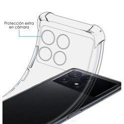 Funda Silicona Antigolpes Transparente para Xiaomi Poco X6 Pro 5G 2