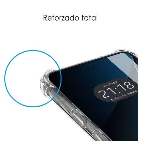 Funda Silicona Antigolpes Transparente para Xiaomi Poco X6 Pro 5G