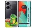 Funda Silicona Transparente para Xiaomi Redmi Note 13 Pro+ Plus 5G diseño Coco Dibujos