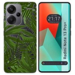 Funda Silicona Transparente para Xiaomi Redmi Note 13 Pro+ Plus 5G diseño Jungla Dibujos