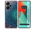 Funda Silicona Transparente para Xiaomi Redmi Note 13 Pro+ Plus 5G diseño Mandala Dibujos