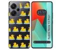 Funda Silicona Transparente para Xiaomi Redmi Note 13 Pro+ Plus 5G diseño Pato Dibujos