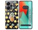 Funda Silicona Transparente para Xiaomi Redmi Note 13 Pro+ Plus 5G diseño Piña Dibujos