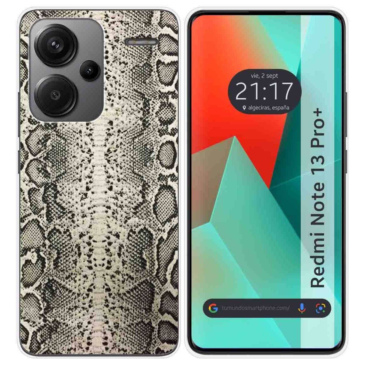 Funda Silicona para Xiaomi Redmi Note 13 Pro+ Plus 5G diseño Animal 01 Dibujos