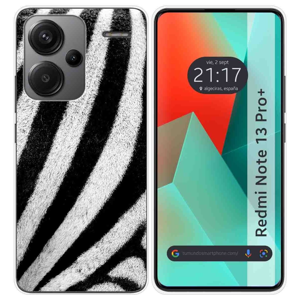 Funda Silicona para Xiaomi Redmi Note 13 Pro+ Plus 5G diseño Animal 02 Dibujos
