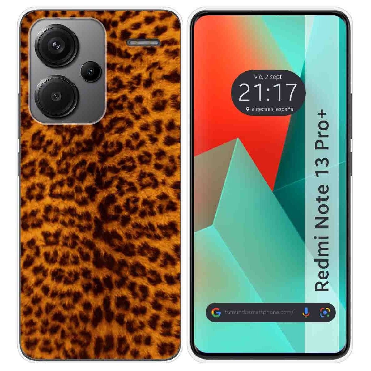 Funda Silicona para Xiaomi Redmi Note 13 Pro+ Plus 5G diseño Animal 03 Dibujos