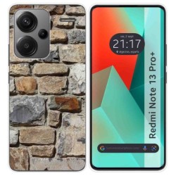 Funda Silicona para Xiaomi Redmi Note 13 Pro+ Plus 5G diseño Ladrillo 03 Dibujos
