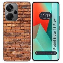 Funda Silicona para Xiaomi Redmi Note 13 Pro+ Plus 5G diseño Ladrillo 04 Dibujos