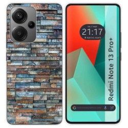 Funda Silicona para Xiaomi Redmi Note 13 Pro+ Plus 5G diseño Ladrillo 05 Dibujos