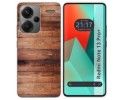 Funda Silicona para Xiaomi Redmi Note 13 Pro+ Plus 5G diseño Madera 02 Dibujos