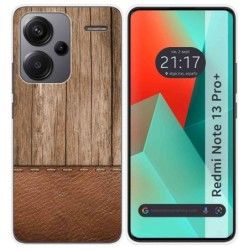 Funda Silicona para Xiaomi Redmi Note 13 Pro+ Plus 5G diseño Madera 09 Dibujos