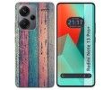 Funda Silicona para Xiaomi Redmi Note 13 Pro+ Plus 5G diseño Madera 10 Dibujos