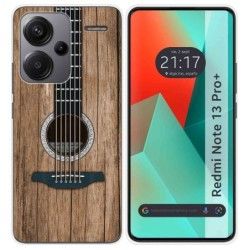 Funda Silicona para Xiaomi Redmi Note 13 Pro+ Plus 5G diseño Madera 11 Dibujos