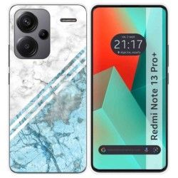 Funda Silicona para Xiaomi Redmi Note 13 Pro+ Plus 5G diseño Mármol 02 Dibujos