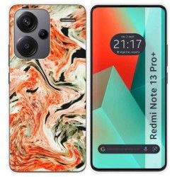 Funda Silicona para Xiaomi Redmi Note 13 Pro+ Plus 5G diseño Mármol 12 Dibujos