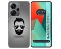 Funda Silicona para Xiaomi Redmi Note 13 Pro+ Plus 5G diseño Barba Dibujos