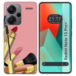 Funda Silicona para Xiaomi Redmi Note 13 Pro+ Plus 5G diseño Brochas Dibujos