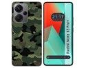 Funda Silicona para Xiaomi Redmi Note 13 Pro+ Plus 5G diseño Camuflaje Dibujos