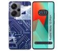 Funda Silicona para Xiaomi Redmi Note 13 Pro+ Plus 5G diseño Circuito Dibujos