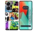 Funda Silicona para Xiaomi Redmi Note 13 Pro+ Plus 5G diseño Comic Dibujos