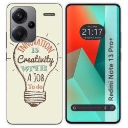 Funda Silicona para Xiaomi Redmi Note 13 Pro+ Plus 5G diseño Creativity Dibujos