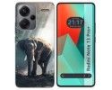 Funda Silicona para Xiaomi Redmi Note 13 Pro+ Plus 5G diseño Elefante Dibujos
