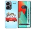 Funda Silicona para Xiaomi Redmi Note 13 Pro+ Plus 5G diseño Furgoneta Dibujos