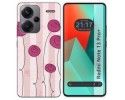 Funda Silicona para Xiaomi Redmi Note 13 Pro+ Plus 5G diseño Flores Vintage Dibujos