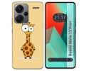 Funda Silicona para Xiaomi Redmi Note 13 Pro+ Plus 5G diseño Jirafa Dibujos