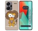 Funda Silicona para Xiaomi Redmi Note 13 Pro+ Plus 5G diseño Leon Dibujos
