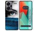 Funda Silicona para Xiaomi Redmi Note 13 Pro+ Plus 5G diseño Ojo Dibujos