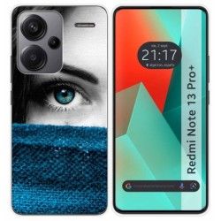 Funda Silicona para Xiaomi Redmi Note 13 Pro+ Plus 5G diseño Ojo Dibujos