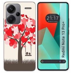 Funda Silicona para Xiaomi Redmi Note 13 Pro+ Plus 5G diseño Pajaritos Dibujos