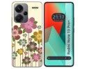 Funda Silicona para Xiaomi Redmi Note 13 Pro+ Plus 5G diseño Primavera En Flor Dibujos