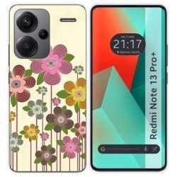 Funda Silicona para Xiaomi Redmi Note 13 Pro+ Plus 5G diseño Primavera En Flor Dibujos