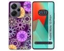Funda Silicona para Xiaomi Redmi Note 13 Pro+ Plus 5G diseño Radial Dibujos