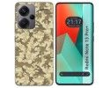 Funda Silicona para Xiaomi Redmi Note 13 Pro+ Plus 5G diseño Sand Camuflaje Dibujos