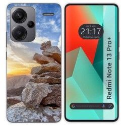 Funda Silicona para Xiaomi Redmi Note 13 Pro+ Plus 5G diseño Sunset Dibujos