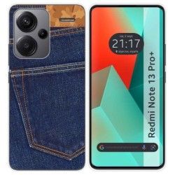 Funda Silicona para Xiaomi Redmi Note 13 Pro+ Plus 5G diseño Vaquero Dibujos