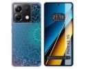 Funda Silicona Transparente para Xiaomi Poco X6 5G diseño Mandala Dibujos