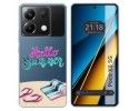 Funda Silicona Transparente para Xiaomi Poco X6 5G diseño Summer Dibujos