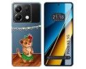 Funda Silicona Transparente para Xiaomi Poco X6 5G diseño Suricata Dibujos